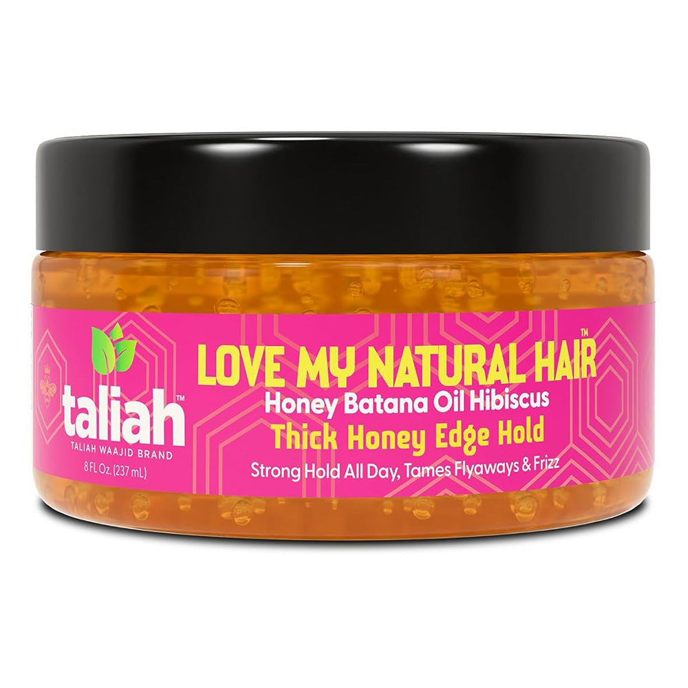 Taliah Waajid Love My Natural Hair Extra Hold Curl Enhancing Honey Edge Gel 8Oz (237ml)